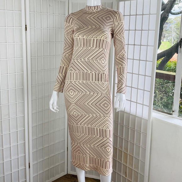 RACHEL PALLY, Striped Long Dress, M. - Picture 1 of 4